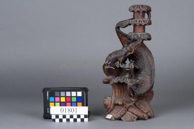 鯉魚燭臺藏品圖，第1張