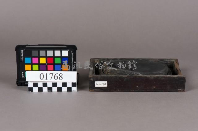 硯台(附木盒)藏品圖，第1張