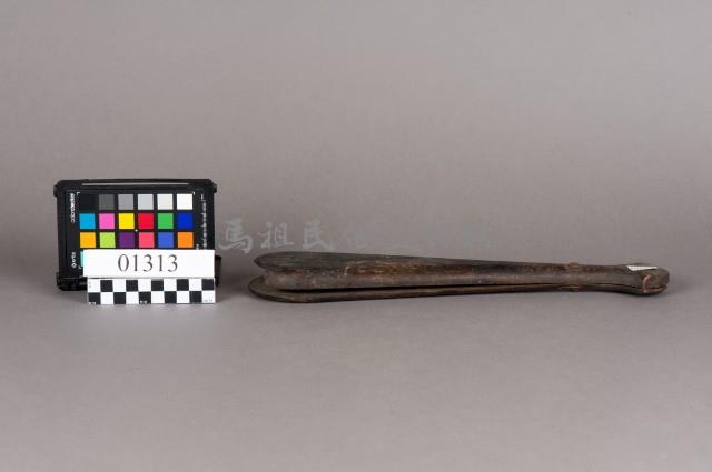 木盒(裡有秤棒、秤盤與秤砣)藏品圖，第1張