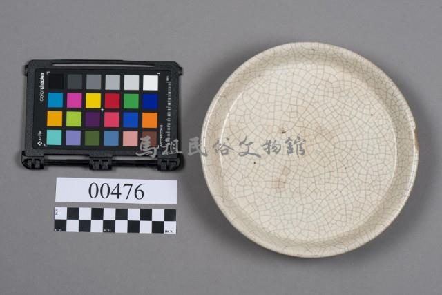 冰裂紋白瓷盤藏品圖，第5張