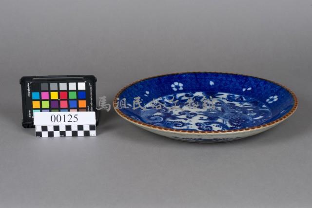 青花龍紋盤藏品圖，第2張