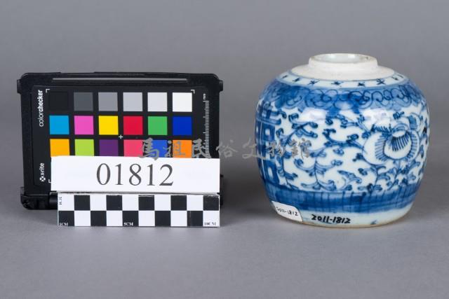 青花雙喜瓷罐藏品圖，第2張