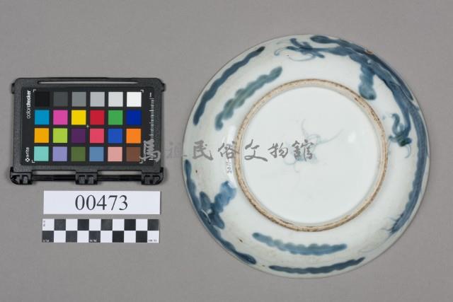 青花過牆龍紋盤藏品圖，第6張