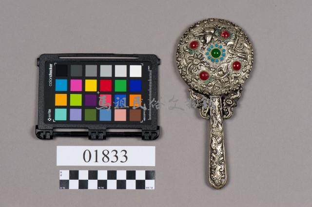 鑲珠銀鏡藏品圖，第6張