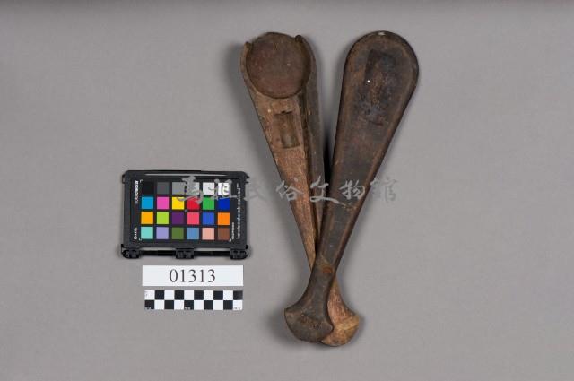 木盒(裡有秤棒、秤盤與秤砣)藏品圖，第6張