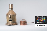 姜氏白熾紗罩燈組藏品圖，第1張