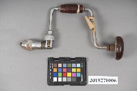 弓型手搖木鑽藏品圖，第1張