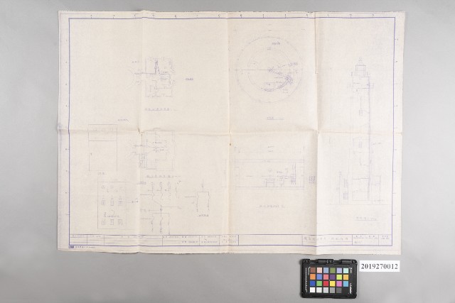 綠島燈塔電氣工程配線圖的圖片