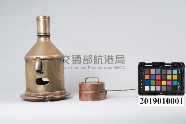 姜氏白熾紗罩燈組藏品圖，第1張