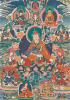 蓮花生大師八相 - 《唐卡藝術》選集藏品圖，第1張