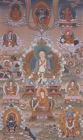 薩迦傳承 - 《唐卡藝術》選集藏品圖，第1張