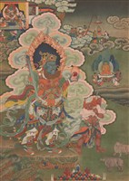 增長天王 - 《唐卡藝術》選集藏品圖，第1張
