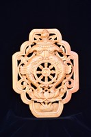 木雕八吉祥藏品圖，第1張
