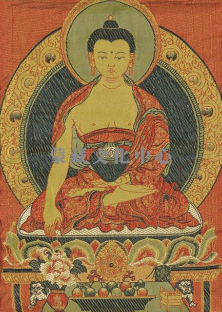 本師釋迦摩尼 - 《唐卡藝術》選集藏品圖，第1張