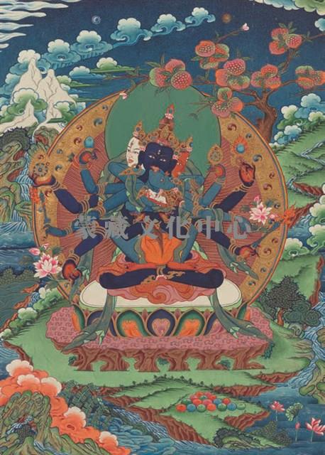 密集金剛 - 《唐卡藝術》選集藏品圖，第1張
