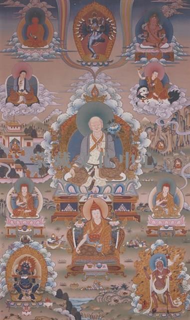 薩迦傳承 - 《唐卡藝術》選集藏品圖，第1張