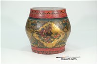 彩繪四季花鳥仕女坐墩藏品圖，第2張