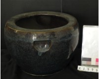 鈞釉平口甕藏品圖，第1張