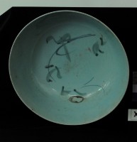 彩繪花卉大湯碗藏品圖，第1張
