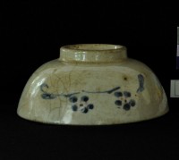 彩繪花卉大湯碗藏品圖，第1張