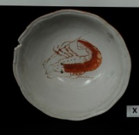 彩繪紅蝦大湯碗藏品圖，第1張