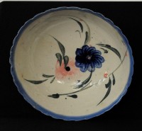 彩繪花卉湯碗藏品圖，第1張