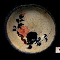 彩繪花卉湯碗藏品圖，第1張