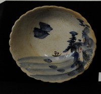 彩繪風景大湯碗藏品圖，第1張