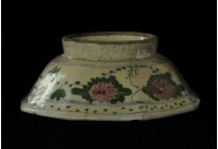 彩繪花卉大八角碗藏品圖，第1張
