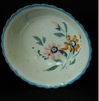 彩繪花卉湯碗藏品圖，第1張