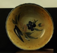 彩繪花卉大湯碗藏品圖，第1張