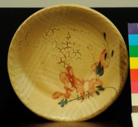 彩繪花卉湯碗藏品圖，第1張