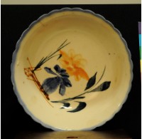彩繪花卉湯碗藏品圖，第1張