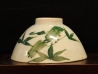 彩繪竹葉碗藏品圖，第1張
