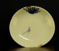 印模丹頂鶴盤藏品圖，第1張