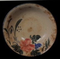 彩繪花卉湯碗藏品圖，第1張