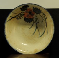 彩繪花卉大湯碗藏品圖，第1張