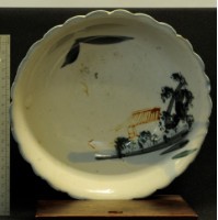 彩繪風景湯碗藏品圖，第1張