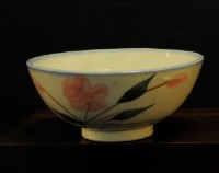 彩繪花卉碗藏品圖，第1張