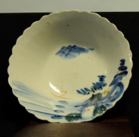 彩繪風景湯碗藏品圖，第1張