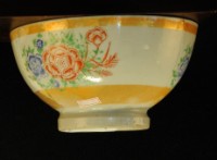 轉印花卉湯碗藏品圖，第1張