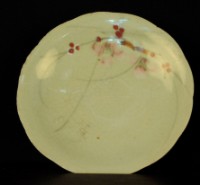 彩繪花卉小盤藏品圖，第1張