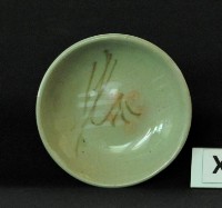 彩繪綠釉小陶碟藏品圖，第1張