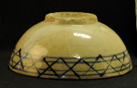 青花幾何湯碗藏品圖，第1張