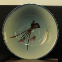 彩繪花卉湯碗藏品圖，第1張