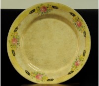 印花花卉大盤藏品圖，第1張