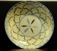 彩繪幾何大盤藏品圖，第1張