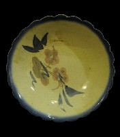 彩繪花卉淺盤藏品圖，第1張