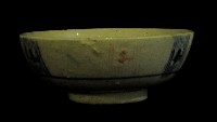 彩繪壽字幾何湯碗藏品圖，第1張