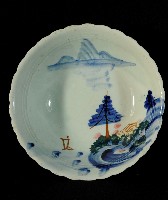 彩繪山水湯碗藏品圖，第1張